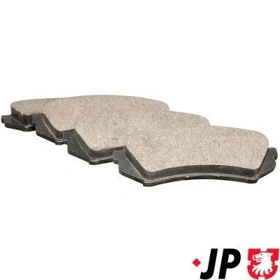 Kuva JP GROUP 4863700410 Jarrupalat Taka akseli Ilman kulumisenilmaisinta TOYOTA: Land Cruiser 100, Prado 70 SUV