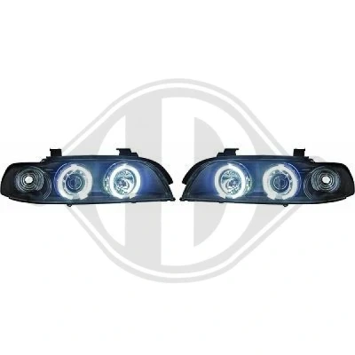 Kuva DIEDERICHS HD Tuning 1223781 Ajovalonheitinsarja Valokorkeussäätimen moottorilla BMW: 5 Sedan