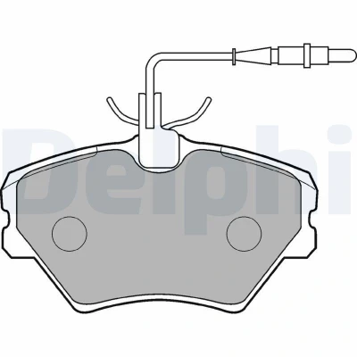 Kuva Jarrupalasarja, levyjarru RENAULT LAGUNA I OE 7701 203 967, 204 670