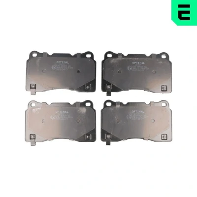 Kuva OPTIMAL BP 12457 Jarrupalat Etuakseli akustisella kulumavaroittimella OPEL: Insignia A Sports Tourer, Hatchback, Astra J Hatchback