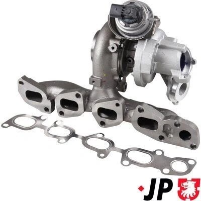 Kuva JP GROUP 1117413600 Turboahdin Pakokaasuahdin, VNT ahdin Tiivisteillä SKODA: Octavia 3 Combi, Schrägheck