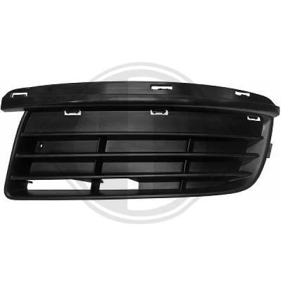 Kuva DIEDERICHS 2232046 Puskurin Ritilä Oikea Autoille ilman sumuvaloja VOLKSWAGEN: Jetta 3