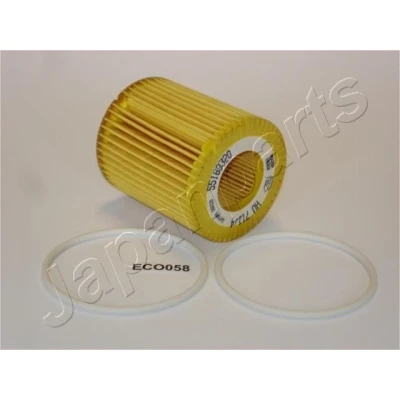 Kuva JAPANPARTS FO ECO058 Öljynsuodatin Suodatinpanos OPEL: Astra H Caravan, Zafira B, Vectra C CC, SAAB: 9 3 Farmari, 5 Sedan