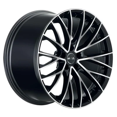 Kuva MAK Speciale Black Machined Face 11.5x22 5/112 ET43 B66.6