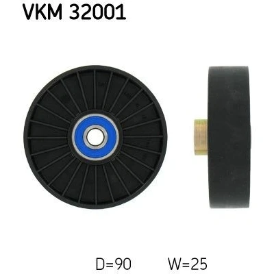 Kuva SKF VKM 32001 Ohjainrulla