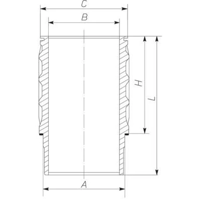 Kuva Sylinteriputki MAHLE ORIGINAL 061 WN 17 01