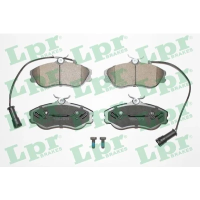 Kuva LPR 05P326 Jarrupalat Ruuveilla AUDI: 80 B3