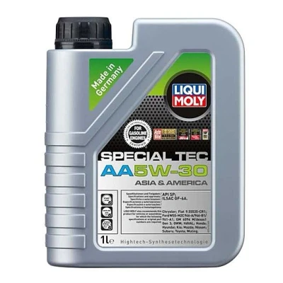 Kuva Liqui Moly Special Tec AA 5W 30 1l Moottoriöljy 20693 TOYOTA: Auris Hatchback, Avensis III Farmari, Land Cruiser Prado 120