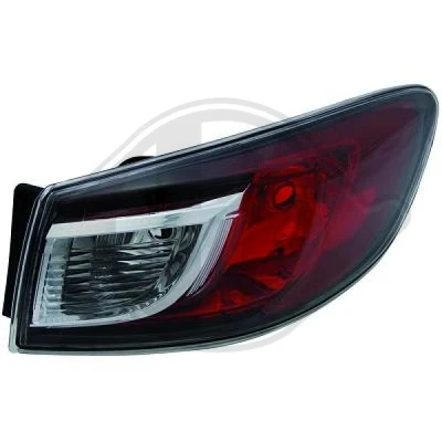 Kuva DIEDERICHS 5619090 Takavalot Oikea Uloin osa Ilman lampun kantaa MAZDA: 3 Sedan