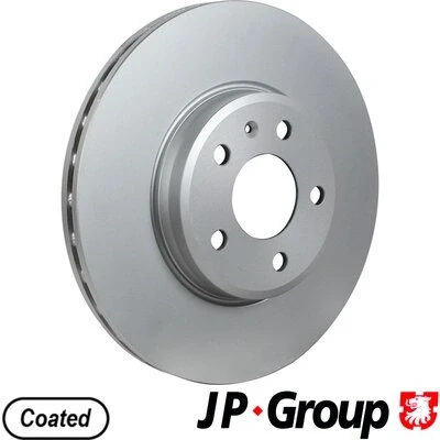 Kuva JP GROUP 1163113800 Jarrulevyt Etuakseli 314 25 5 Tuuletettu pinnoitettu AUDI: A4 B8 Avant, A5 Sportback, B9 Avant