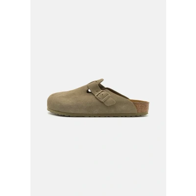 Kuva Birkenstock Boston Unisex Puukengät, Koko: 36, Faded khaki Mokkanahka