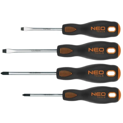 Kuva NEO TOOLS 04 204 Ruuvinulosvedinsarja 4 5.0 x 75 mm, 6.0 100 PH1 PH2 mm