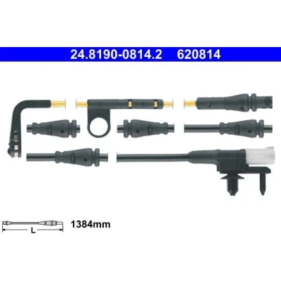 Kuva ATE 24.8190 0814.2 Jarrupalojen Kulumisen Ilmaisin LAND ROVER: Range Rover Sport, Discovery 5