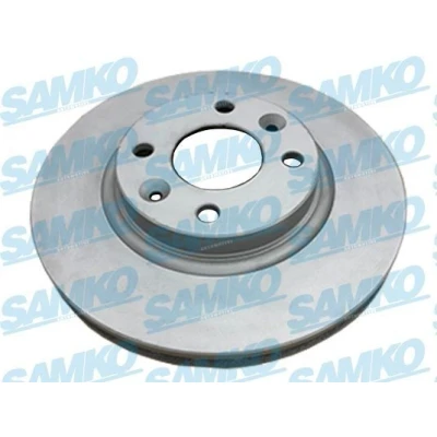 Kuva SAMKO Jarrulevy RENAULT: Clio 4, Twingo 3, DACIA: SANDERO 2 258mm 22mm 4 tuuletettu sisältä pinnoitettu R1062VR 402062650R,402063149R