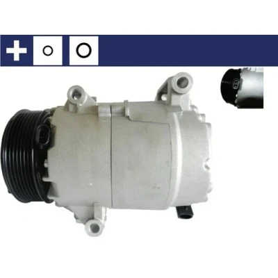 Kuva MAHLE ORIGINAL ACP 28 000S Ilmastoinnin Kompressori CVC7 12V PAG 46 R134a Tiivisterenkaalla RENAULT: ESPACE 4