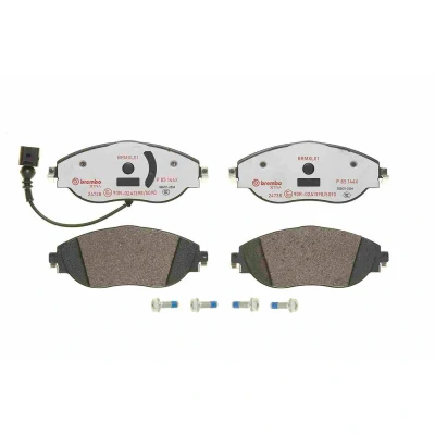 Kuva BREMBO P 85 144X Jarrupalat Sis. kulumisenilmaisimen Jarrusatulan ruuveilla Ilman tarvikkeita SEAT: Leon III Hatchback, ST