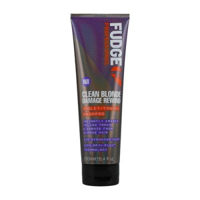 Kuva Fudge Clean Blonde Damage Rewind Violet Toning Shampoo 250 ml