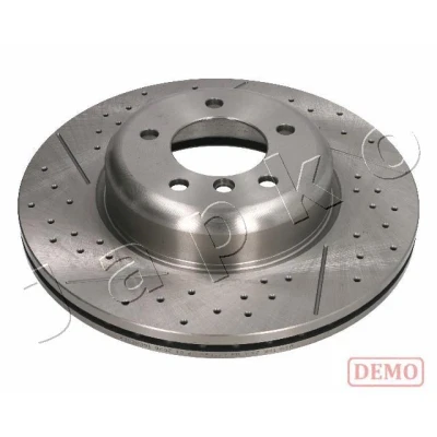 Kuva JAPKO Jarrulevy BMW: X5, X6, X6 Etuakseli, vasen 385mm 36,0mm tuuletettu sisältä Lakattu 600145C 34106898725,34116782067,6782067 Jarrulevyt
