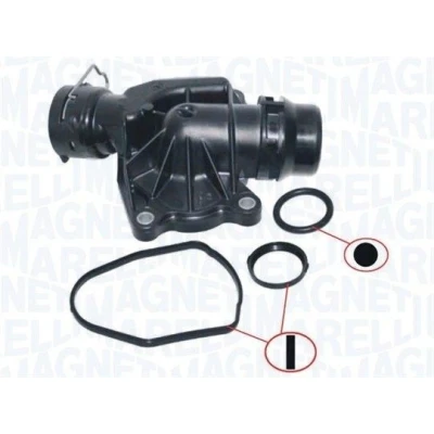 Kuva MAGNETI MARELLI 352317003390 Termostaatti 88 Tiivisteillä BMW: 3 Sedan, X5, Touring, LAND ROVER: Range Rover 3, OPEL: Omega B Sedan