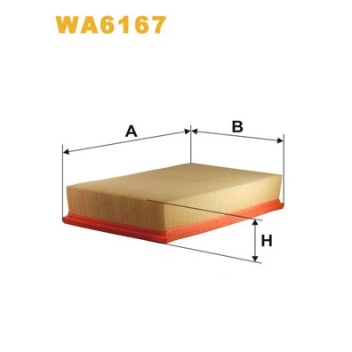 Kuva Ilmansuodatin WIX FILTERS WA6167