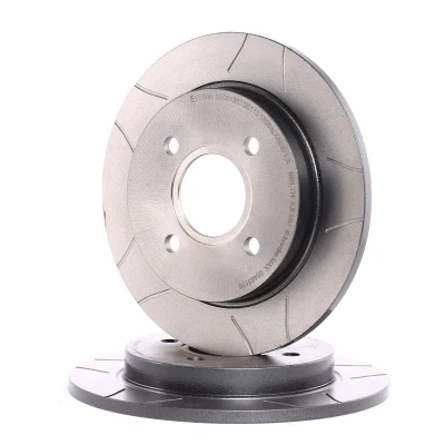 Kuva BREMBO MAX LINE 08.4931.76 Jarrulevyt 253 10 4 täysi, lovella pinnoitettu FORD: FIESTA 6, 5, Focus Mk1 Farmari