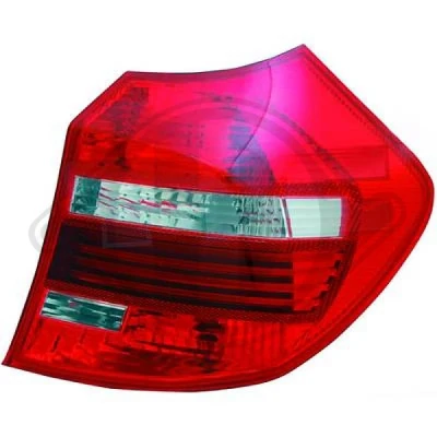 Kuva DIEDERICHS 1280290 Takavalot Oikea LED Punainen Ilman lampun kantaa
