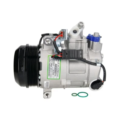 Kuva NRF 32925 Ilmastoinnin Kompressori 6SBU16C 12 PAG 46 magneettikytkimellä, Tiivisterenkaalla MERCEDES BENZ: C sarja T modell, E Sedan