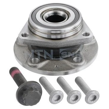 Kuva SNR R154.69 Pyöränlaakerit sisäänrakennetulla magneetti sensorirenkaalla 136 VOLKSWAGEN: GOLF 5, 6, Caddy 3, SKODA: Octavia 3 Combi