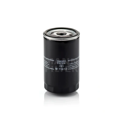 Kuva MANN FILTER W 719/12 Öljynsuodatin 3/4 16 UNF yhdellä peruutuksenestoventtiilillä Ruuvattava suodatin VOLKSWAGEN: TRANSPORTER 3 Bus,