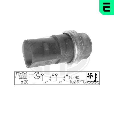 Kuva Lämpökytkin, jäähdyttimen puhallin AUDI, SKODA, VW OE 8D0 959 481 B