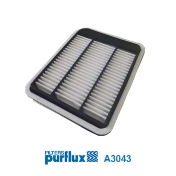 Kuva PURFLUX A3043 Ilmansuodatin 62mm 205mm 255mm Suodatinpanos MITSUBISHI: Grandis