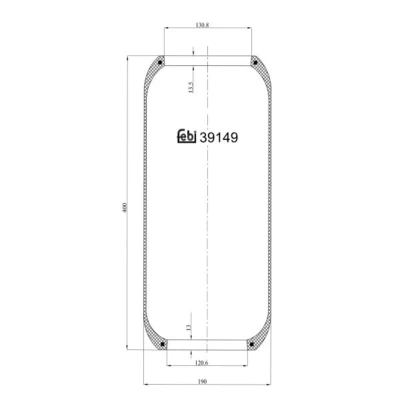 Kuva FEBI BILSTEIN 39149 Metallipalje, ilmajousitus