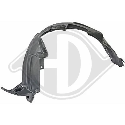 Kuva DIEDERICHS 5210009 Sisälokasuoja Etuakseli, vasen HONDA: CIVIC 8 Hatchback