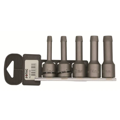 Kuva SONIC 801305 Ruuvinulosvetäjä 1/2 8mm, 10mm, 12mm, 14mm, 16mm Muovipidikkeessä