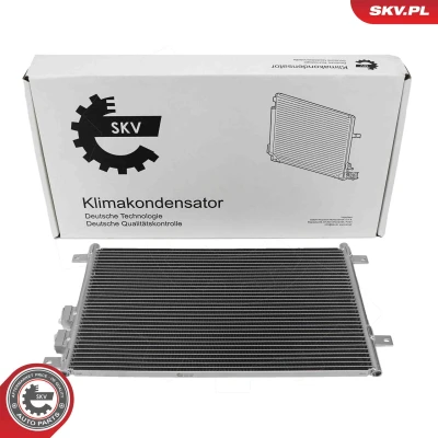 Kuva ESEN SKV 86SKV527 Ilmastoinnin Lauhdutin ilman vedenerotinta Alumiini 573mm ALFA ROMEO: 147