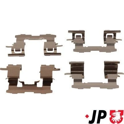 Kuva JP GROUP 4864003810 Tarvikesarja, Jarrupala TOYOTA: iQ, Yaris I Hatchback, Prius II Liftback