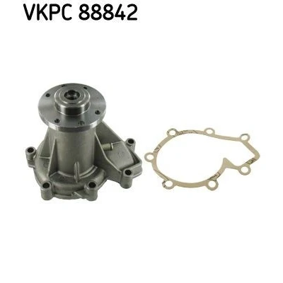 Kuva SKF VKPC 88842 Vesipumppu Tiivisteillä Valurauta Moniurahihnavedolle MERCEDES BENZ: W124 Sedan, C sarja E Sedan
