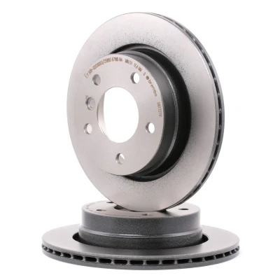 Kuva BREMBO COATED DISC LINE 09.7727.11 Jarrulevyt 276 19 5 tuuletettu sisältä pinnoitettu hiiliteräs Ruuveilla BMW: 3 Coupe, Cabriolet, Touring