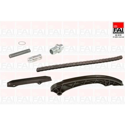 Kuva FAI AutoParts TCK170NG Jakoketjusarja ilman tiivisteitä, hammaspyöriä Yksinkertainen, Niittiketju BMW: 5 Touring, Sedan, 3 Sedan