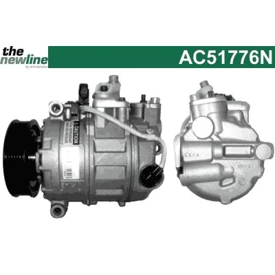 Kuva The NewLine AC51776N Ilmastoinnin Kompressori 7SEU17C AUDI: Q7, VOLKSWAGEN: Touareg I