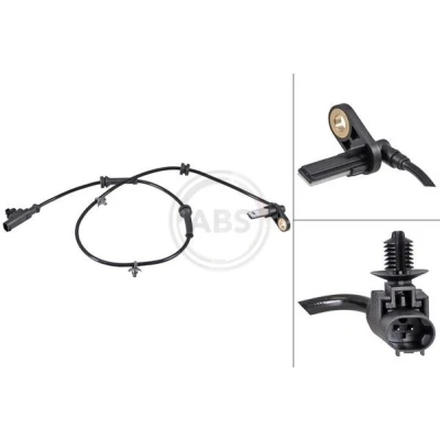 Kuva A.B.S. 30728 ABS Anturi aktiivisensori 880 Musta NISSAN: Almera 2 Limousine, II Hatchback