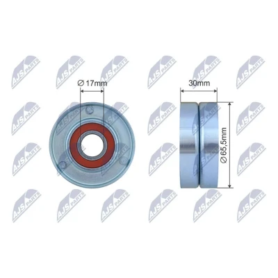 Kuva NTY RNK RE 042 Kiristysrulla RENAULT: GRAND SCENIC 2, MEGANE 3 Grandtour, 3, SUZUKI: Jimny SUV