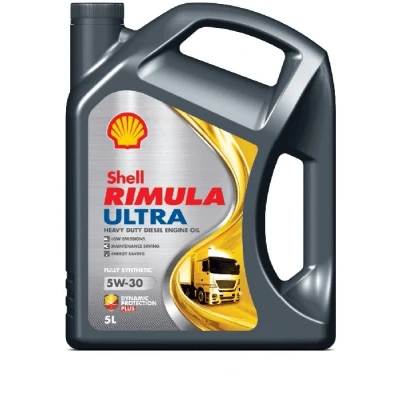 Kuva Shell Rimula Ultra 5W 30 5l Moottoriöljy 550054434 MERCEDES BENZ: C sarja T modell, E Sedan, TOYOTA: Land Cruiser Prado 120