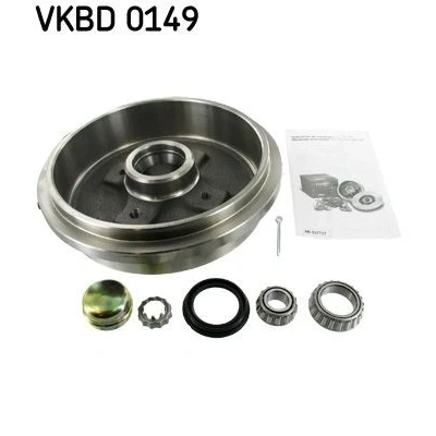 Kuva SKF VKBD 0149 Jarrurumpu integroidulla pyöränlaakerilla 240 VOLKSWAGEN: Vento, GOLF 2, 3, AUDI: 80 B3, SEAT: Córdoba I Sedan