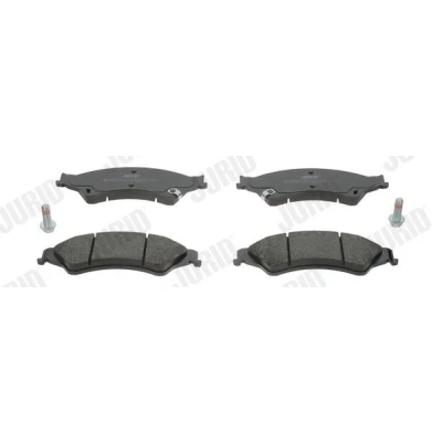Kuva JURID 573449J Jarrupalat akustisella kulumavaroittimella Tarvikkeilla FORD: Ranger Mk3