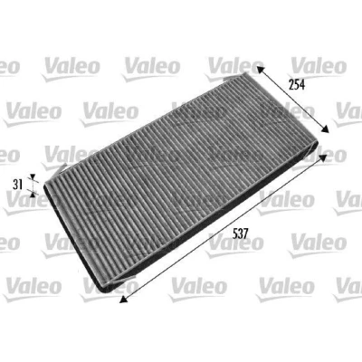 Kuva VALEO CLIMFILTER PROTECT 698776 Raitisilmasuodatin Aktiivihiilisuodatin 535mm 238mm 31mm BMW: X5