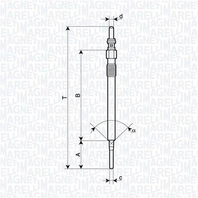 Kuva Hehkutulppa CHRYSLER GRAND VOYAGER V, DODGE NITRO, JEEP CHEROKEE, WRANGLER III OE 12625507, 68029 497AA, 68092635AA