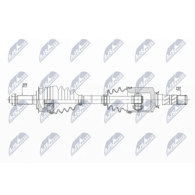 Kuva NTY NPW SB 027 Vetoakseli