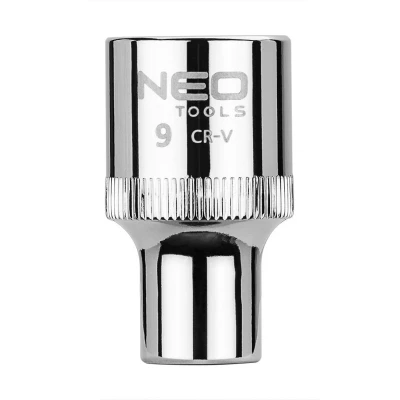 Kuva NEO TOOLS 08 009 Hylsyavain 1/2 3124 9 mm Kromi vanadium teräs SuperLock