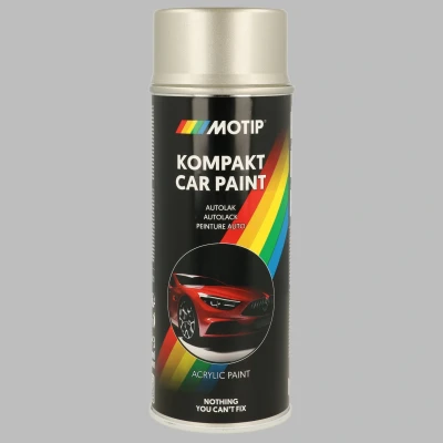 Kuva MOTIP 55330 Ajoneuvo yhdistelmämaali 400ml aerosoli musta Kompakt silver metallic 12 ml